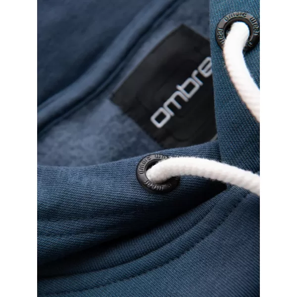  Herren-Sweatshirt OMBRE B1714 MARINEBLAU 