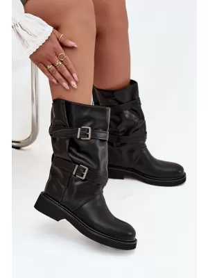 Damenstiefel BOTO HALVESSA 39588 SCHWARZ
