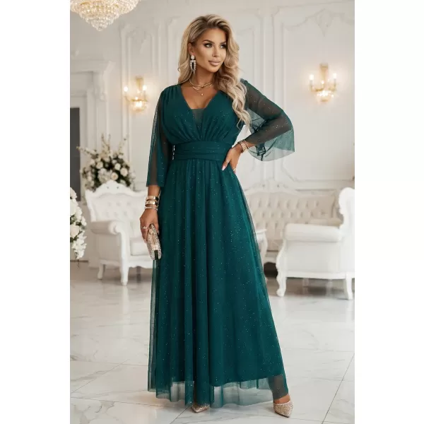  Kleid NUMOCO 654-1 FLASCHENGRÜN 