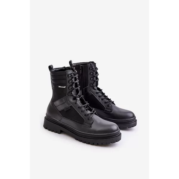  Herrenschuhe BIG STAR OO174164 SCHWARZ Big Star Shoes 