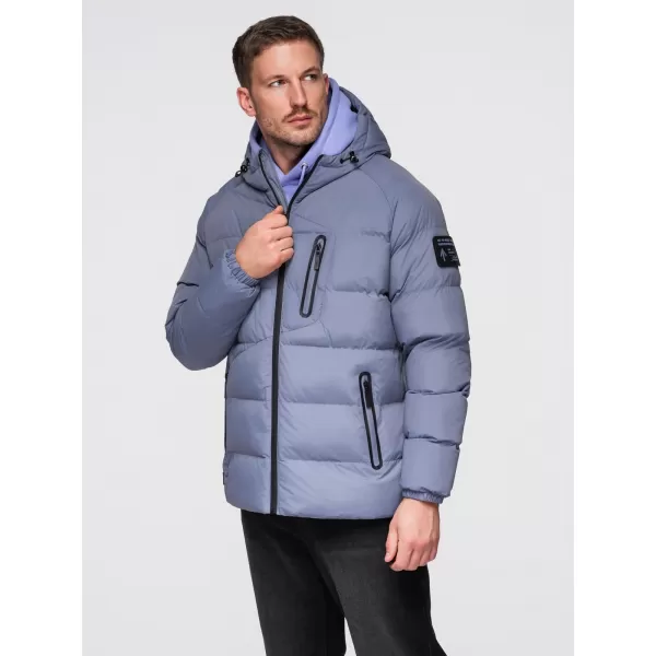  Herrenjacke OMBRE OM-JAHP-0302 ERLOSCHENES LILA 