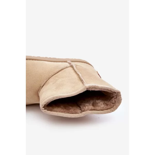  Damen-Schneestiefel CROSS MM2R4023C BEIGE Cross Jeans 