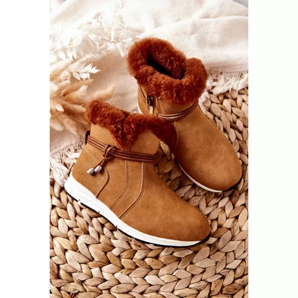  Kinder-Schneestiefel BIG STAR BB374058BS CAMEL Big Star Shoes 