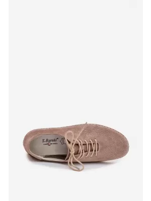Damenschuhe S.BARSKI LR61-7080 DUNKELBEIGE
