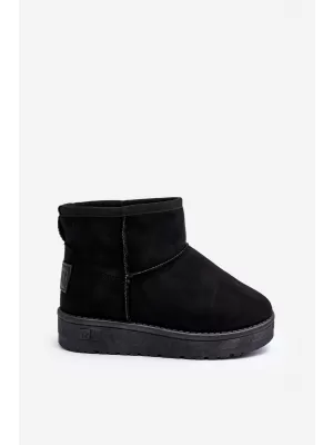 Kinder-Winterschuhe BIG STAR MM374054 SCHWARZ Big Star Shoes