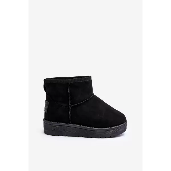  Kinder-Winterschuhe BIG STAR MM374054 SCHWARZ Big Star Shoes 