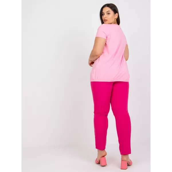  Damen-T-Shirt BASIC FEEL GOOD RV-TS-6320.85P ROSA 