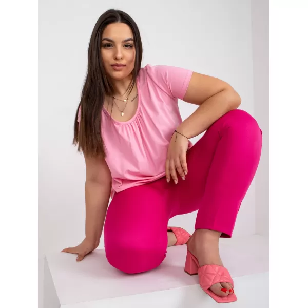  Damen-T-Shirt BASIC FEEL GOOD RV-TS-6320.85P ROSA 