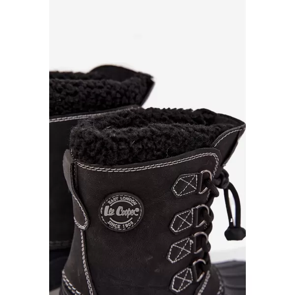  Winterschuhe für Kinder LEE COOPER LCJ-25-44-3943K SCHWARZ 