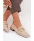 Damenmokassins D&A CR61-3115 BEIGE