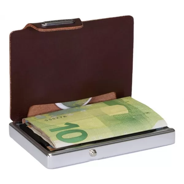  Geldbörse MONDRAGHI Silhouette Edelweiss BRAUN 