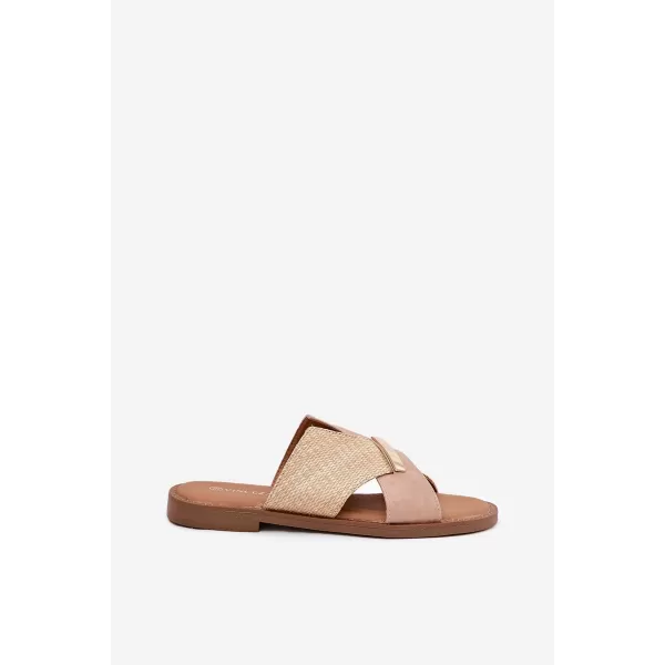  Damenhausschuhe VINCEZA 17385 BEIGE 