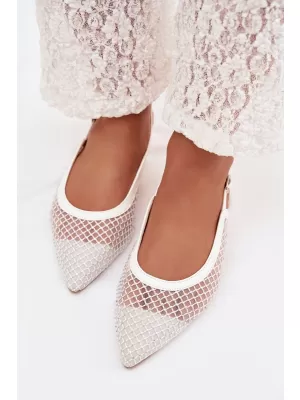 Ballerinas für Damen BOTO PYVONA 42007 WEIß