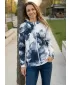 Hochwertiges Damen-Sweatshirt mit Reißverschluss ALTISPORT VOJ/ALW127MI02 SCHWARZ UND WEIß