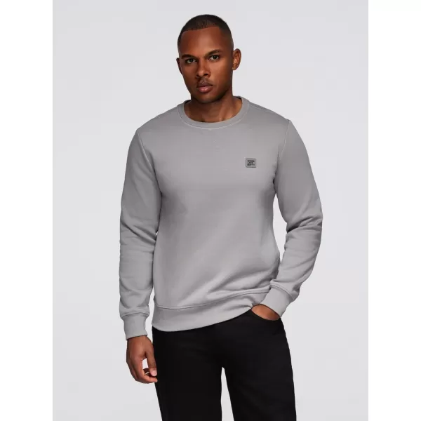  Herren-Sweatshirt OMBRE OM-SSNZ-0243 GRAU 