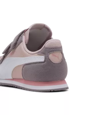 Kinderschuhe PUMA CABANA RACER SL 20 V PS 383730-22 LILA NEBEL/WEIß/PFLAUMENMARMELADE