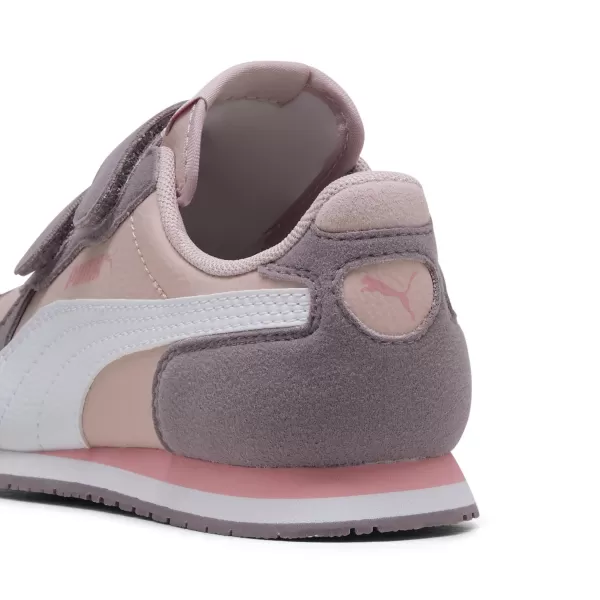  Kinderschuhe PUMA CABANA RACER SL 20 V PS 383730-22 LILA NEBEL/WEIß/PFLAUMENMARMELADE 