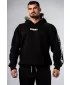 Kapuzenpullover HERO 300 BLACK Nebbia