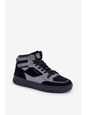 Herren-Sneaker BIG STAR OO174303 SCHWARZ Big Star Shoes