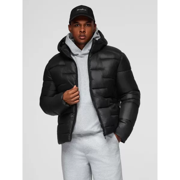  Herrenjacke OMBRE OM-JAHP-0235 SCHWARZ 