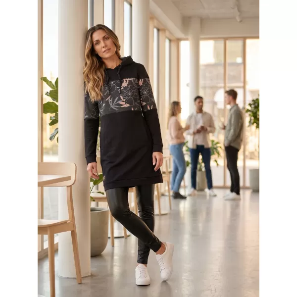  Damen-Sweatshirt ALTISPORT HETHER SCHWARZ 