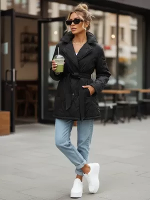 Damenjacke DSTREET TY5588 SCHWARZ