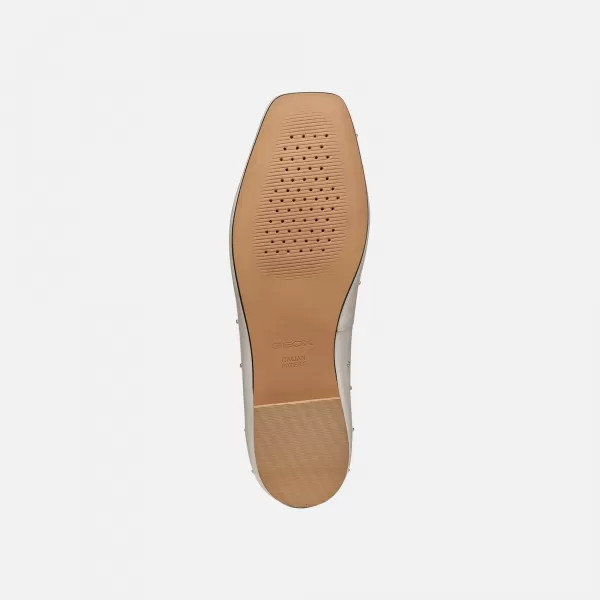  Ballerinas für Damen GEOX MARSILEA G011990 SILBER 