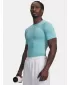 Herren-T-Shirt UNDER ARMOUR HG ARMOUR COMP SS 1361518-425 BLAU