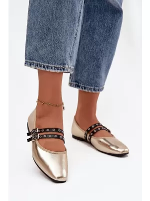 Ballerinas für Damen BOTO DELIORA 40483 GOLD