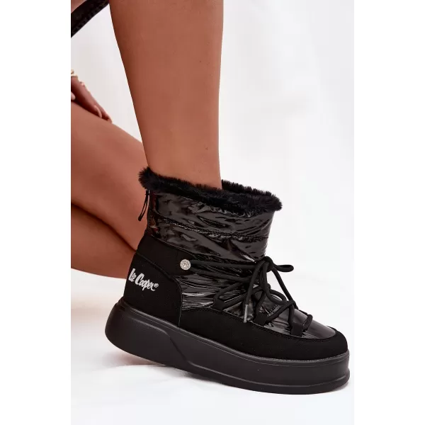  Winterstiefel für Damen LEE COOPER LCJ-25-3-3814 SCHWARZ 