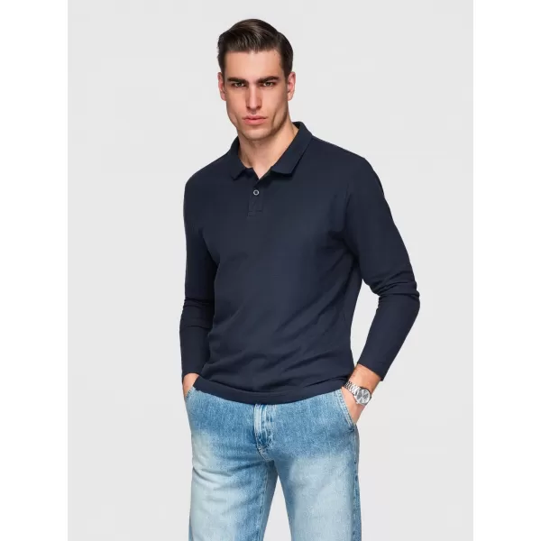  Herren-T-Shirt OMBRE OM-POBL-0162 MARINEBLAU 