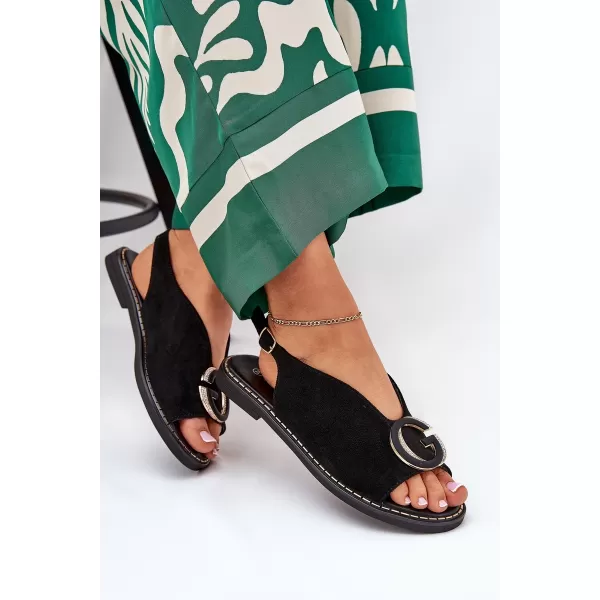  Damensandalen BOTO KV27-053 35820 SCHWARZ 
