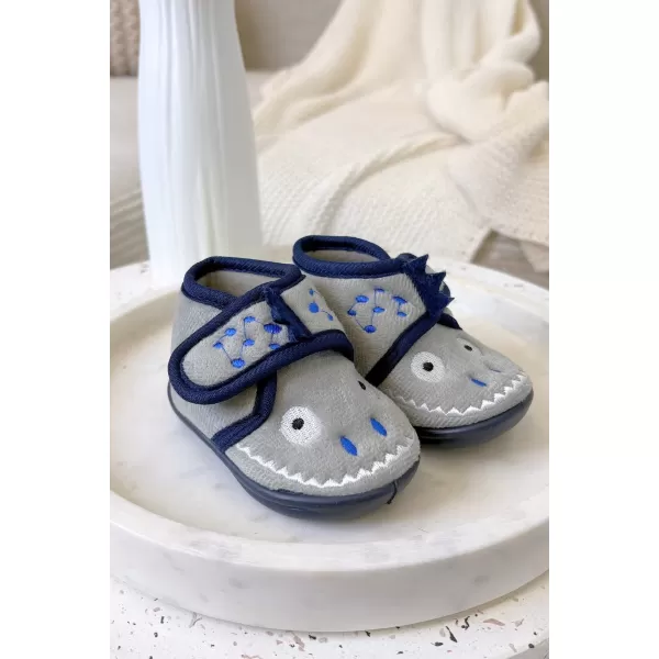  Kinderhausschuhe BOTO JESELLE 40789 GRAU 