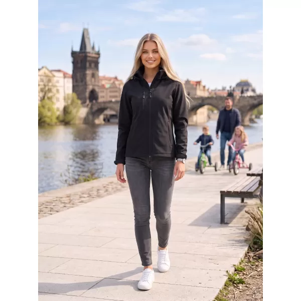  Softshelljacke für Damen ALTISPORT NoPrint NP/ALW945 EBENHOLZGRAU 