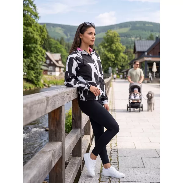  Damenjacke ALTISPORT HELSIE SCHWARZ/WEIß 