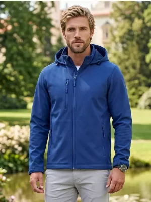 Herren-Softshelljacke ALTISPORT NoPrint NP/ALM845 KÖNIGSBLAU