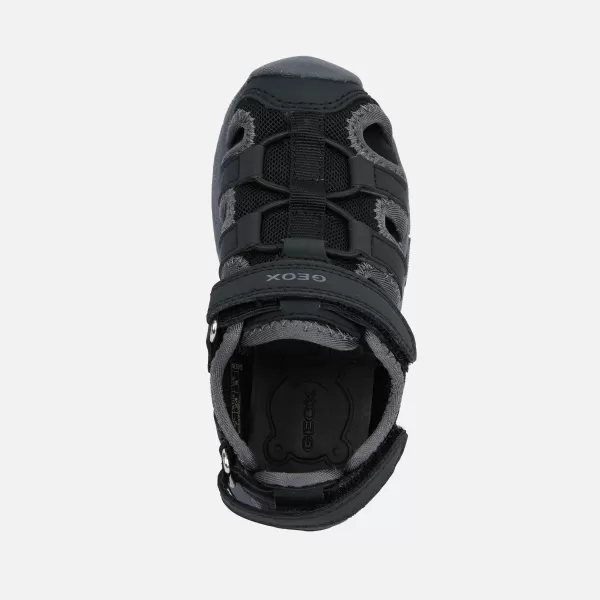  Sandalen für Jungen GEOX MULTY B650FA05014C9999 SCHWARZ 