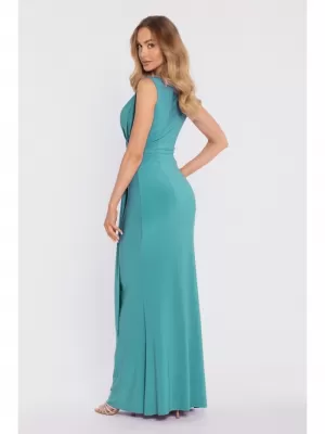 Kleid MOE M913 TÜRKIS