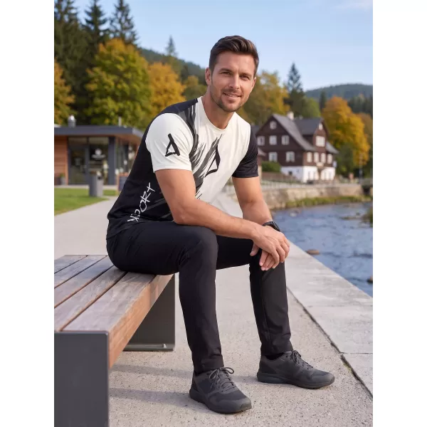  Hochwertiges Funktions-T-Shirt für Herren ALTISPORT VOJ/ALM006TR01 SCHWARZ 