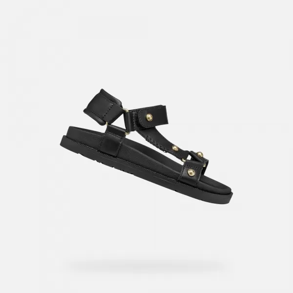  Sandalen für Mädchen GEOX SANDAL FOAMMENTERA J65P0D000BCC9999 SCHWARZ 
