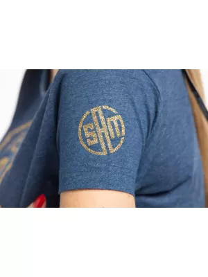 Damen-T-Shirt SAM 73 PROKREPU 006 BLAU