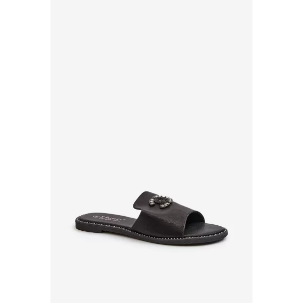  Damen-Flip-Flops S.BARSKI KV27-050 SCHWARZ 