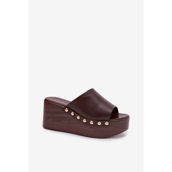  Damenhausschuhe BOTO FARINELLE 41623 BRAUN 