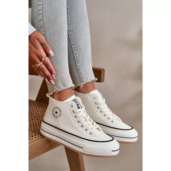  Damen-Sneaker BIG STAR OO274061 WEISS Big Star Shoes 