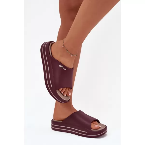  Damenhausschuhe BIG STAR SS274425 ROT Big Star Shoes 