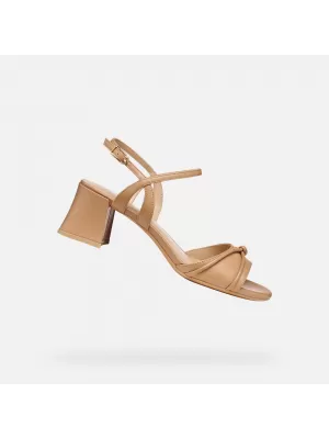 Damensandalen GEOX NEW ERAKLIA 50 T01 G012953 HELLBRAUN