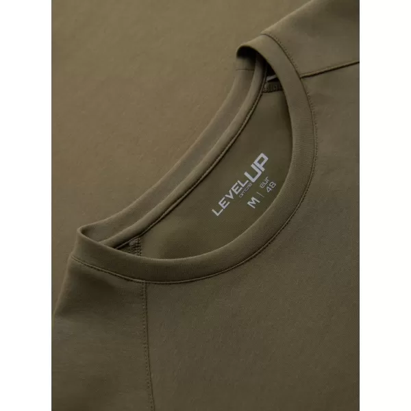  Herren-T-Shirt OMBRE OM-TSCT-0240 OLIVE 