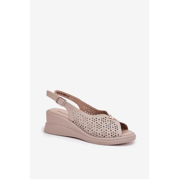  Damensandalen VINCEZA 41476 BEIGE 