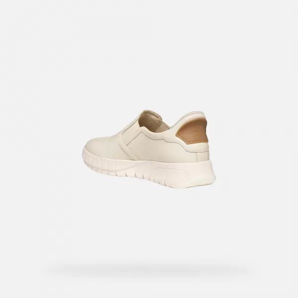  Damen-Sneaker GEOX FLEXTRIDE PLUS FAST IN G012972 CREMIG 
