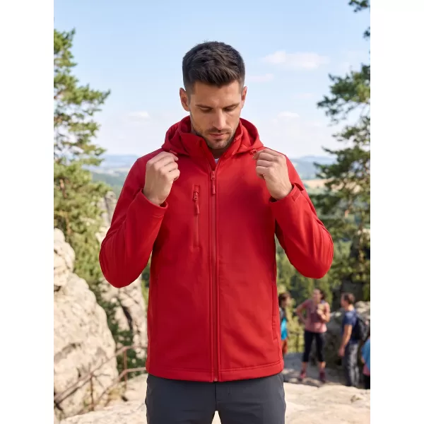  Herren-Softshelljacke ALTISPORT NoPrint NP/ALM845 ROT 